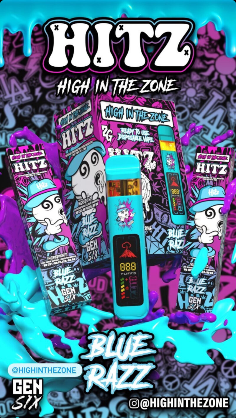 Hitz Blue Razz