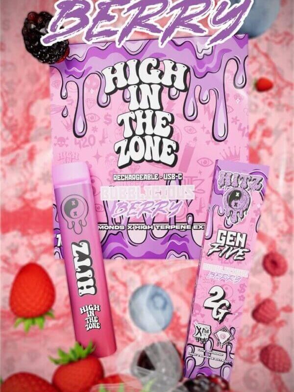 Hitz Bubblicious Berry